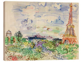 Holzbild Eiffelturm, 1935