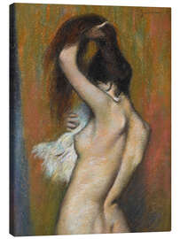 Leinwandbild Nach dem Baden, 1895