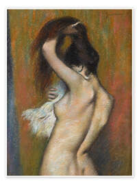 Poster Nach dem Baden, 1895