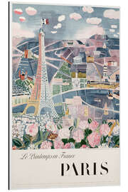 Aluminium print Paris, Spring in France (French) - Raoul Dufy