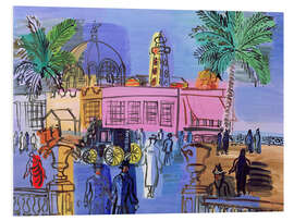 Hartschaumbild Das Casino auf dem Pier, Nizza, um 1926