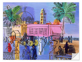 Wandsticker Das Casino auf dem Pier, Nizza, um 1926