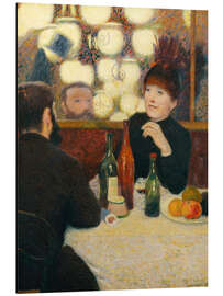 Alubild Cafè Nouvelle Athènes, Paris 1885 - Federigo Zandomeneghi