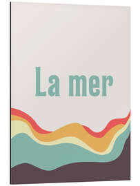 Alubild La mer - Typobox