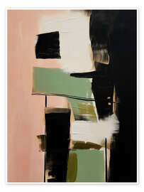 Poster Soft Edge Abstraction II