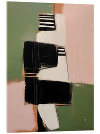 Acrylglasbild Soft Edge Abstraction III