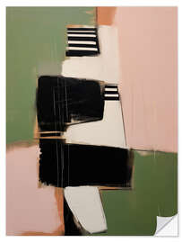 Wandsticker Soft Edge Abstraction III