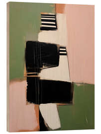 Holzbild Soft Edge Abstraction III