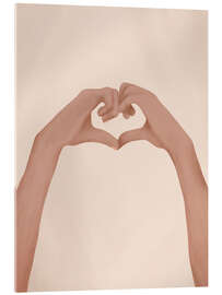 Acrylglasbild Herz - Branka Kodžoman