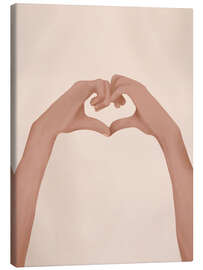 Leinwandbild Herz - Branka Kodžoman