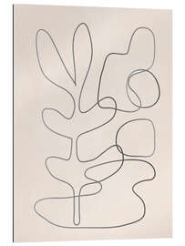 Gallery Print Abstrakte Linie II