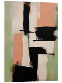 Acrylglasbild Soft Edge Abstraction I