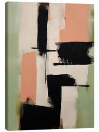 Leinwandbild Soft Edge Abstraction I