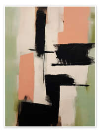 Poster Soft Edge Abstraction I