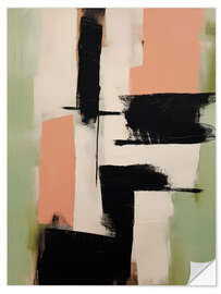 Wandsticker Soft Edge Abstraction I