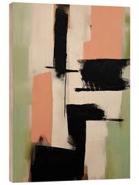 Holzbild Soft Edge Abstraction I