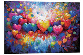 Alubild Tausend Herzen für dich - Leon Devenice