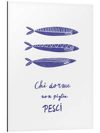 Magnettafel Chi dorme non piglia pesci