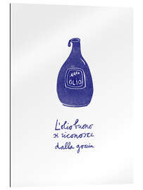 Gallery Print L'olio buono si riconosce dalla goccia