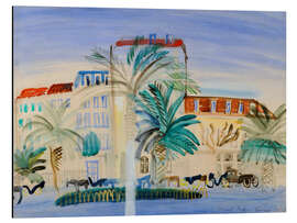 Aluminium print Hotel in Cannes, 1925 - Raoul Dufy