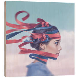 Holzbild Befreiter Geist - Thomas Klee