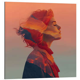 Alubild Feeling the Landscape - Thomas Klee