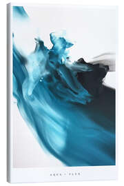 Leinwandbild Aqua Flux - artill