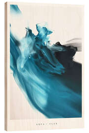 Holzbild Aqua Flux - artill