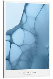 Alubild Blue Cellular Drift - artill