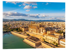 Acrylglasbild Die Kathedrale, Palma de Mallorca - euregiophoto