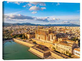 Leinwandbild Die Kathedrale, Palma de Mallorca - euregiophoto