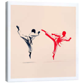 Leinwandbild Kämpfen - DejaReve