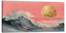 Leinwandbild Goldene Sonne