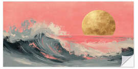 Wandsticker Goldene Sonne