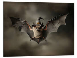 Alubild Halloween Süße Fledermaus - TAlex