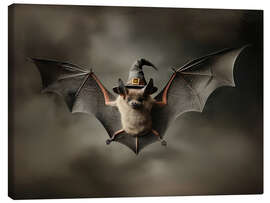 Leinwandbild Halloween Süße Fledermaus - TAlex