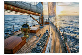 Alubild Zum Horizont segeln