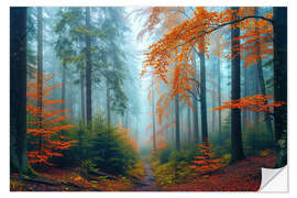 Wandsticker Früher Morgen - Mango Art