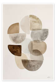 Wandbild Himmlische Steine II - artill