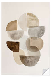 Wandsticker Himmlische Steine II