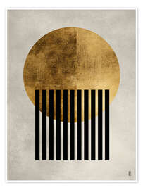 Poster Goldene Sonnenfinsternis