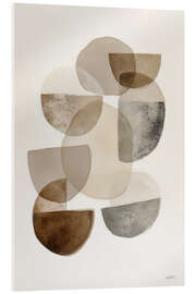 Acrylglasbild Himmlische Steine I