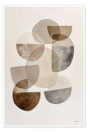 Wandbild Himmlische Steine I - artill