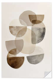 Wandsticker Himmlische Steine I