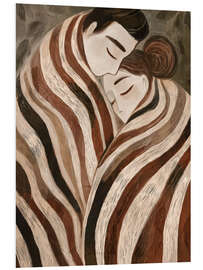 Hartschaumbild Ewige Umarmung II