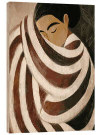 Holzbild Ewige Umarmung I