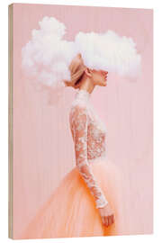 Holzbild Lost Dreams - Grace - Philippe HUGONNARD