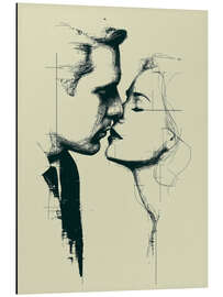 Alubild Zarte Begegnung - Thomas Klee