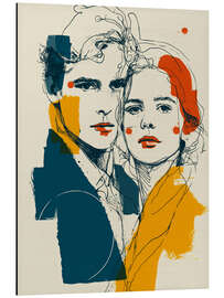 Magnettafel Bunte Gesichter