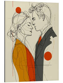 Alubild Zärtlichkeit - Thomas Klee